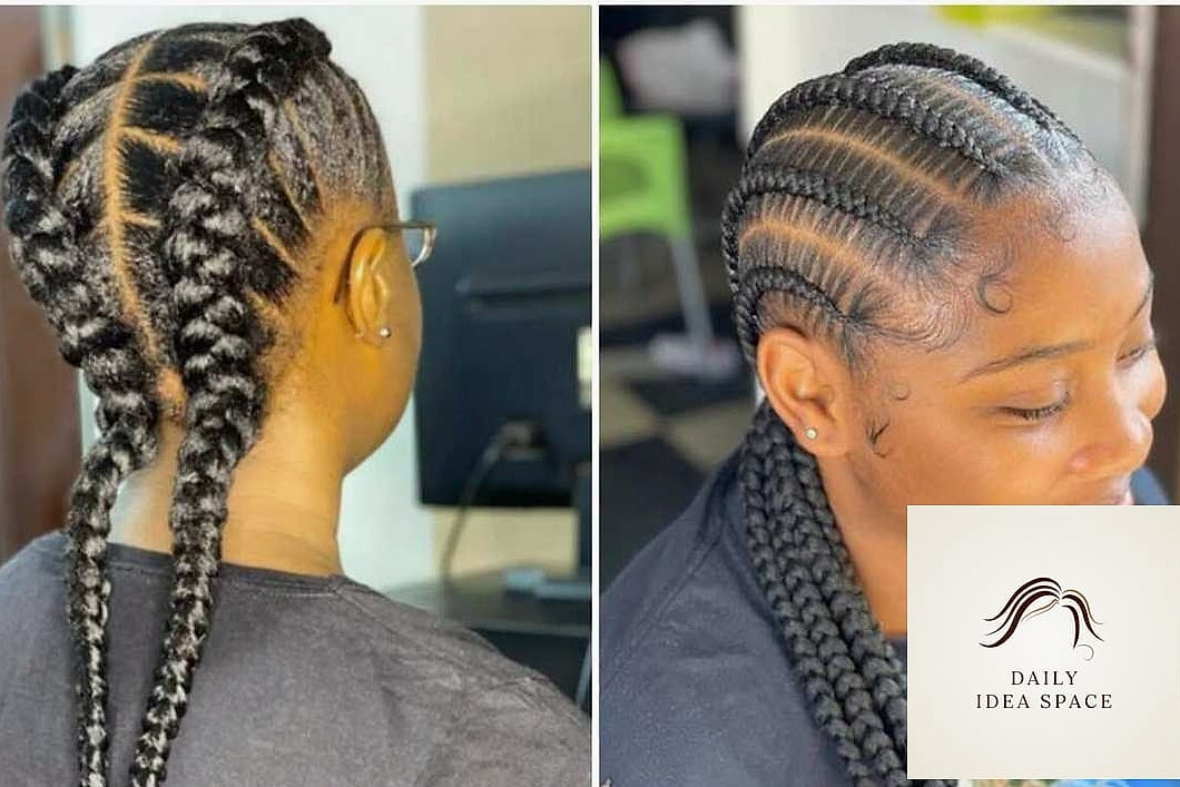 28 Stitch Braids Looks You'll Want to Screenshot Immediately 8 Jumbo Stitch Braids