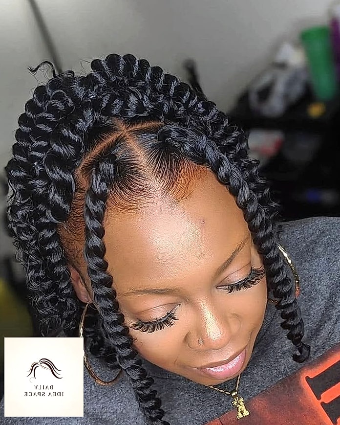 22 Twist Braids Hairstyles Ideas That Will Transform Your Look 11 Jumbo Twists