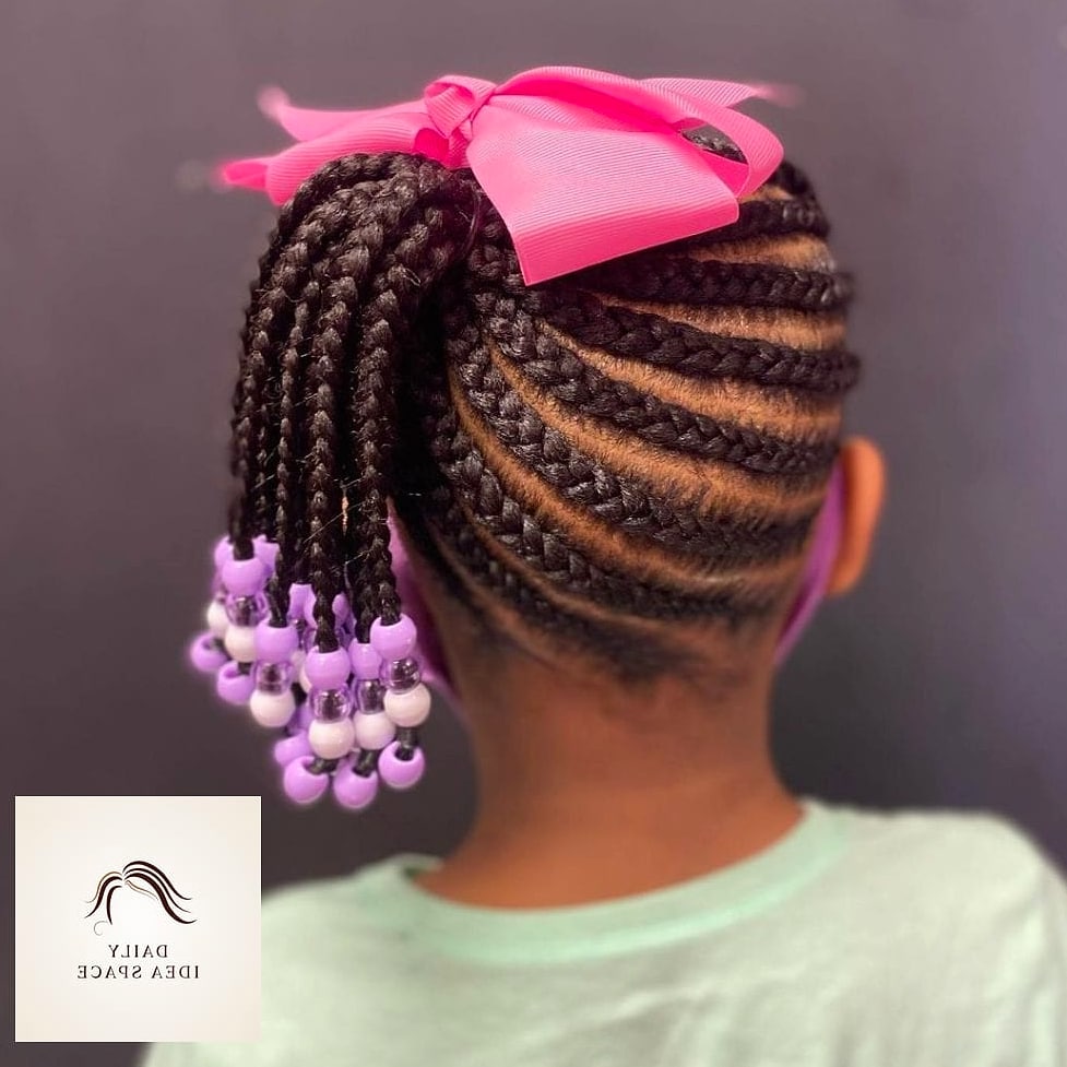 23 Kids Braided Hairstyles Inspo Ideas Worth Pinning Immediately 19 Lace Braid Pigtails