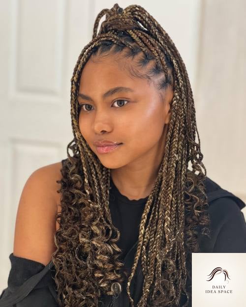 25 Tranças Box Braids Ideas That Are Going Viral on Pinterest Right Now 14 Latest Box Braids Hairstyles Ideas