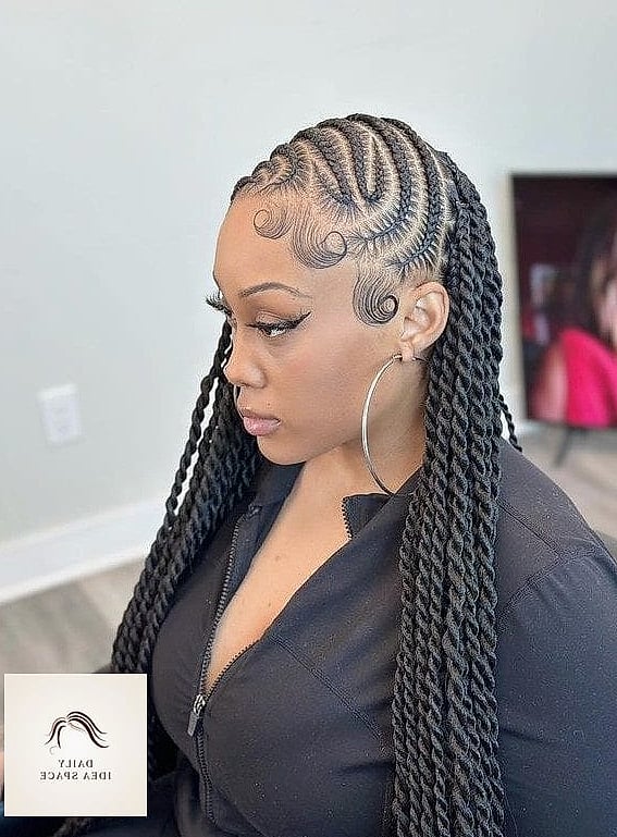 26 African Braids Hairstyles Ideas That Are Gorgeous and So Inspiring 5 Lemonade Braids