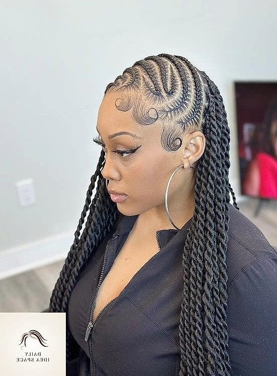 30 Braid Hairstyles For Black Women Ideas You Need to Try Next 21 Lemonade Braids