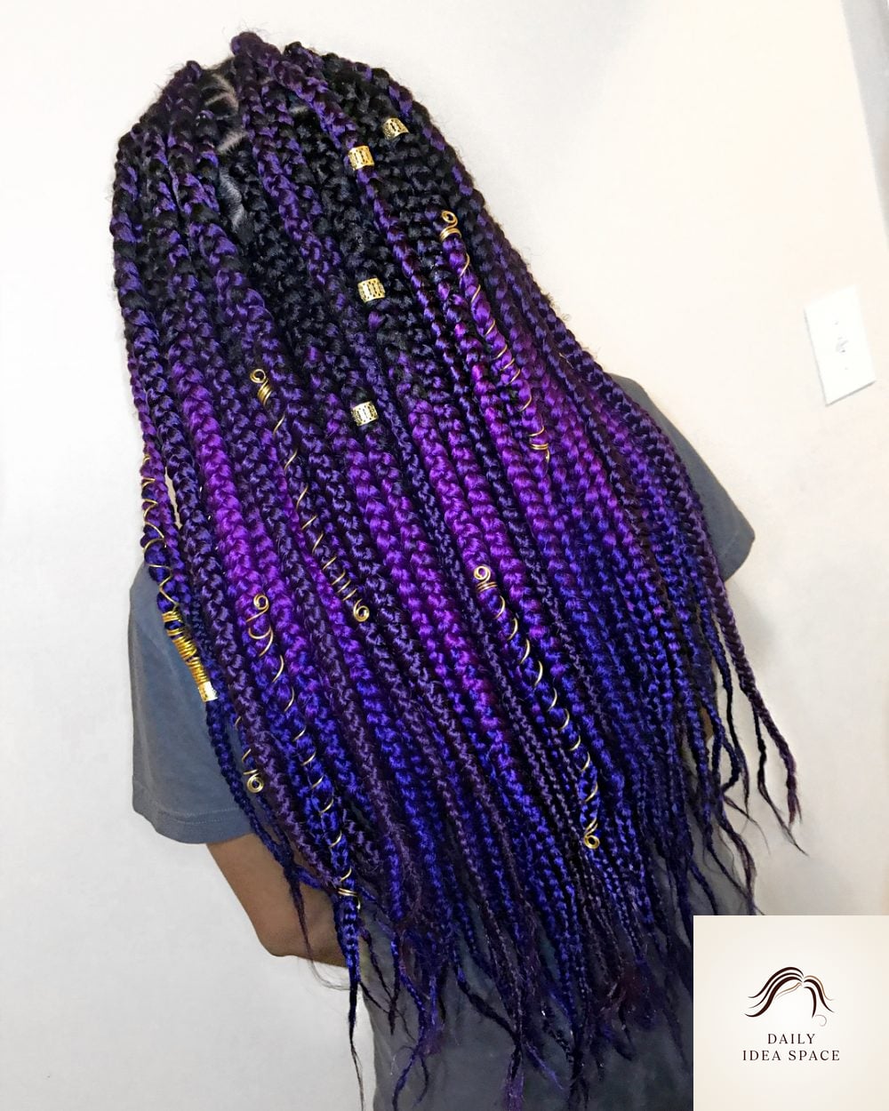 Lemonade Purple Braids
