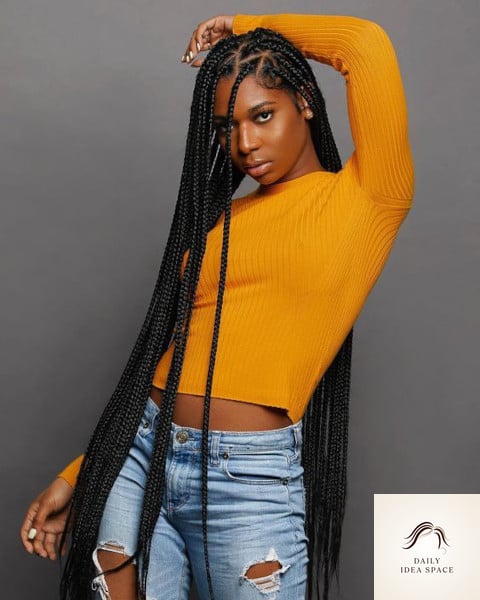 25 Tranças Box Braids Ideas That Are Going Viral on Pinterest Right Now 15 Long Box braids