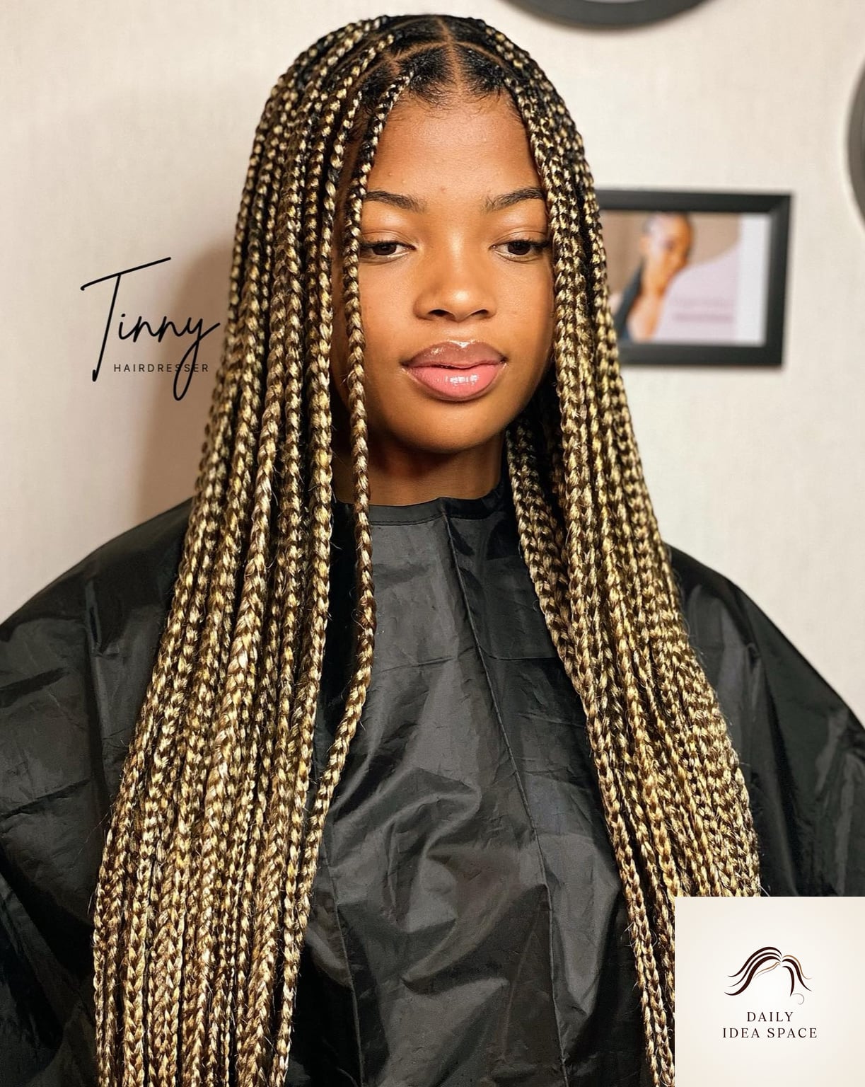25 Blonde Braids Ideas That Are Going Viral on Pinterest Right Now 6 Long Braids with Blonde Streaks