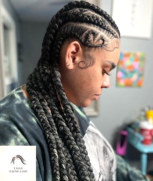 24 Braids Ideas Ideas That Are Absolutely Stunning 23 Long Chunky Braids with Beads on the Ends
