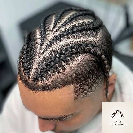 25 Braids For Men Ideas That Are Going Viral on Pinterest Right Now 21 Loose Dutch Braids