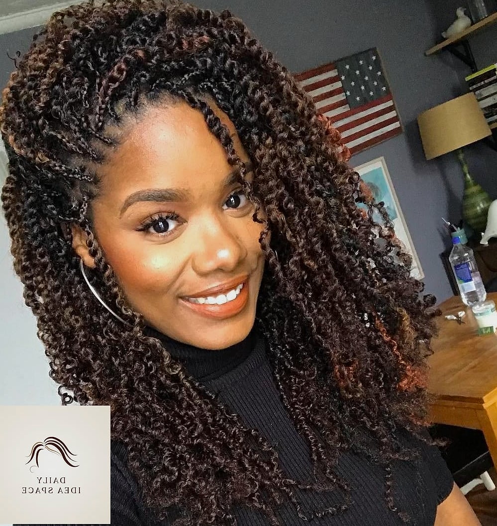 22 Twist Braids Hairstyles Ideas That Will Transform Your Look 5 Marley Twists