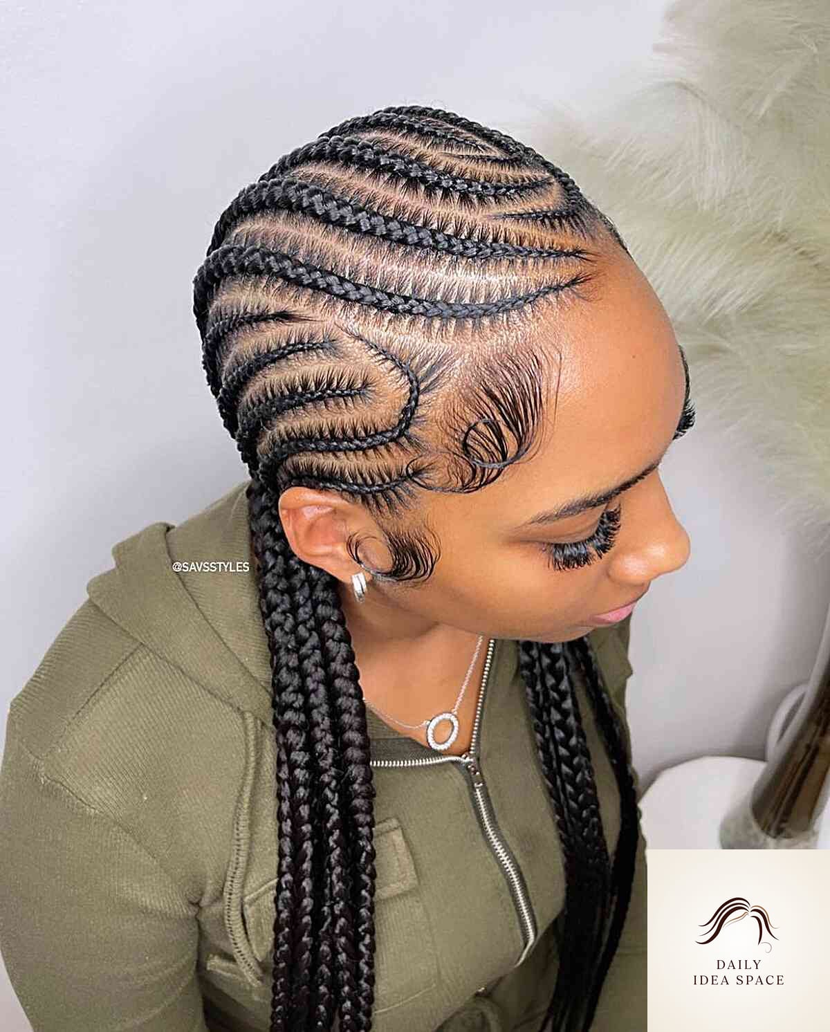 27 Straight Back Feed In Braids Ideas Every Woman Needs to See 9 Medium Freestyle Feedin Braids