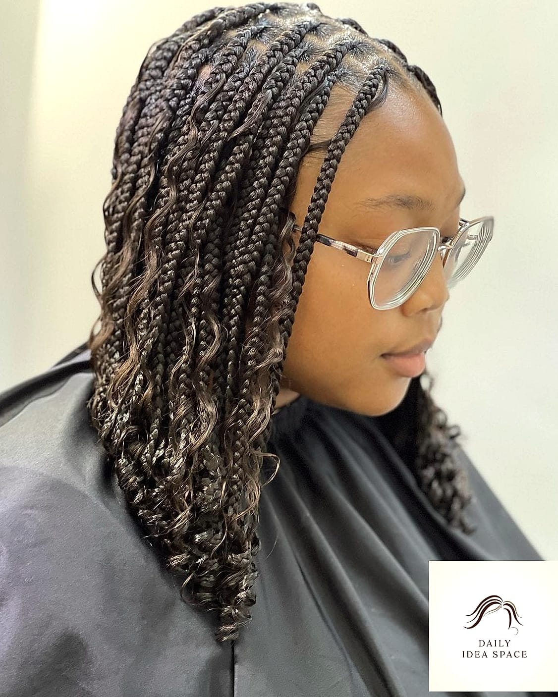 25 Straight Back Braids Ideas That Are Going Viral on Pinterest Right Now 3 Medium-size straight backs with a middle part