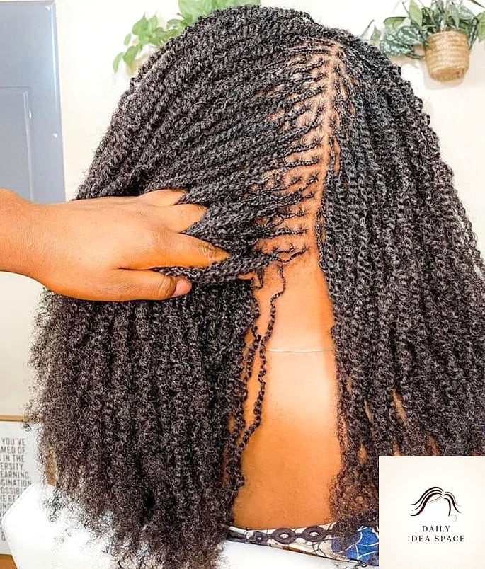 27 Hairstyles For Braids Ideas Every Woman Needs to See 23 Micro Braids