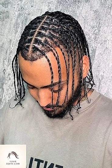 25 Braids For Men Ideas That Are Going Viral on Pinterest Right Now 12 Micro Braids All Over