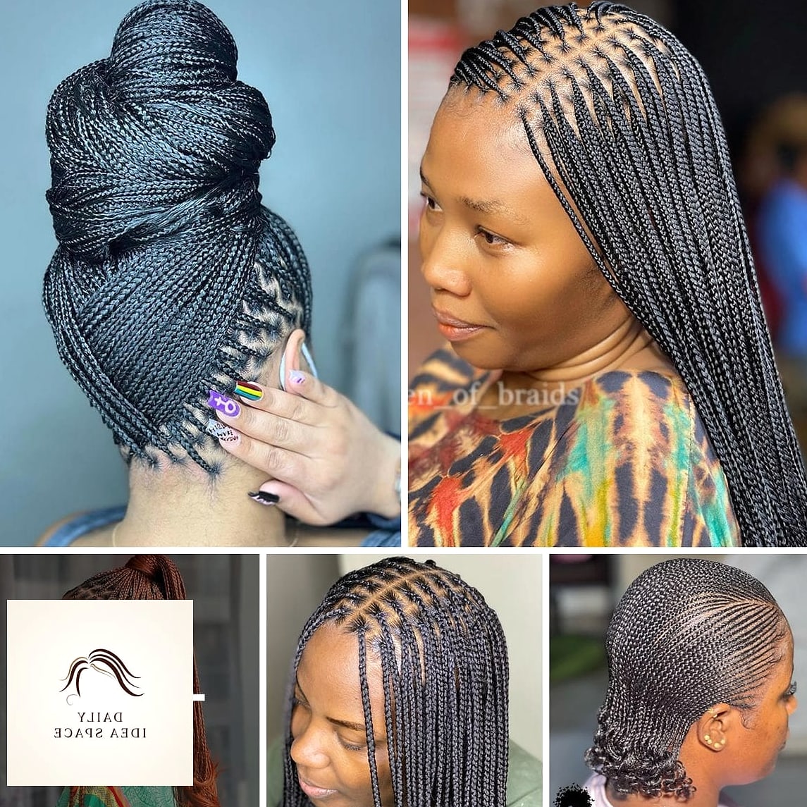Micro Braids All Over