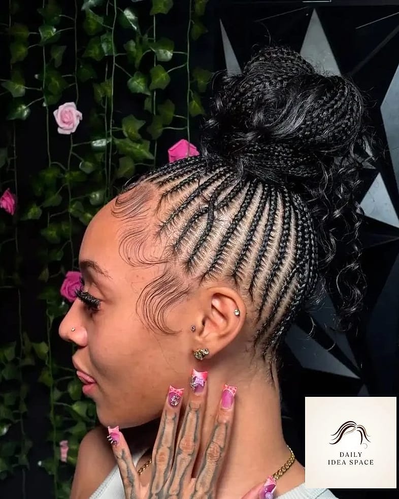 28 Stitch Braids Looks You'll Want to Screenshot Immediately 9 Micro Stitch Braids