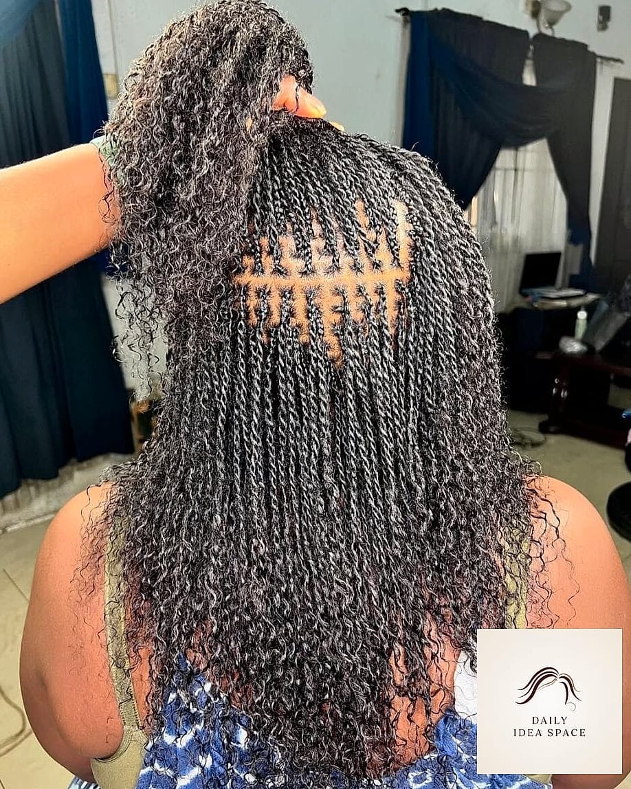 22 Twist Braids Hairstyles Ideas That Will Transform Your Look 8 Micro Twists