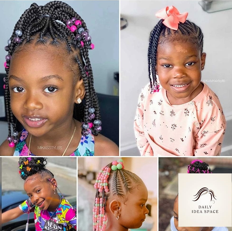 23 Kids Braided Hairstyles Inspo Ideas Worth Pinning Immediately 13 Milkmaid Braids