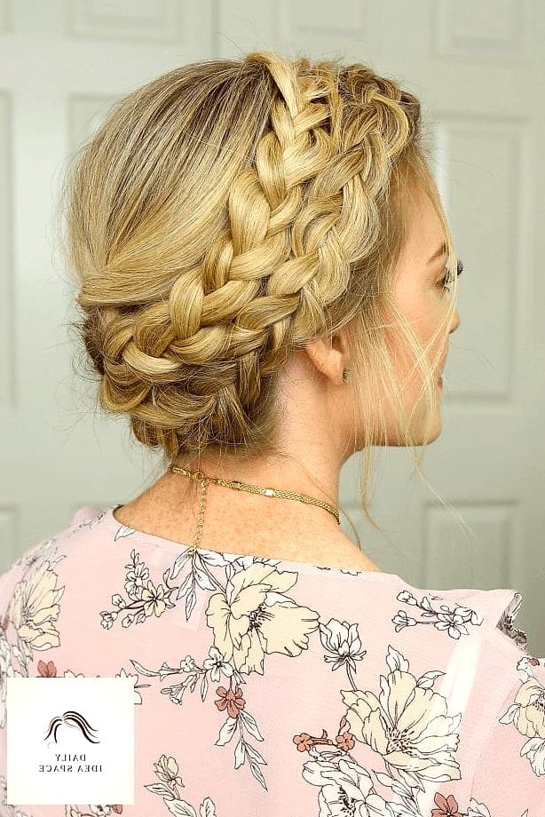 26 Hairstyles Braids Ideas That Are Gorgeous and So Inspiring 12 Milkmaid Braids