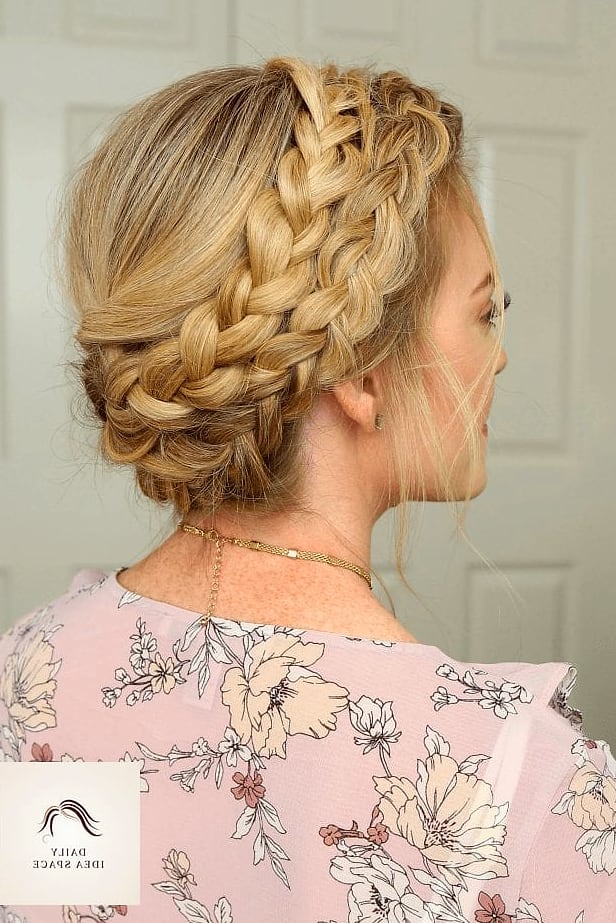 27 Hairstyles For Braids Ideas Every Woman Needs to See 11 Milkmaid Braids
