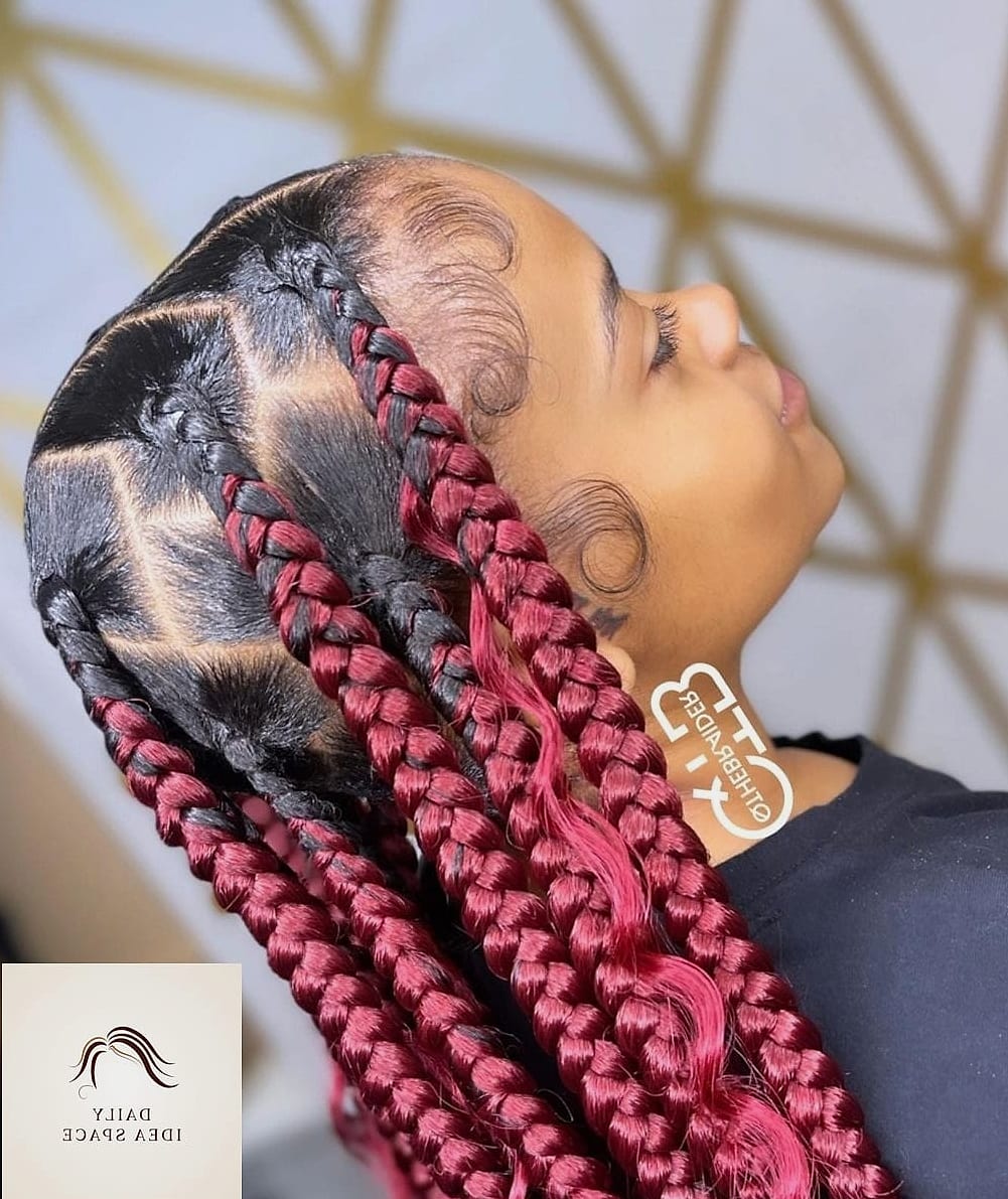 Ombre Jumbo Braids