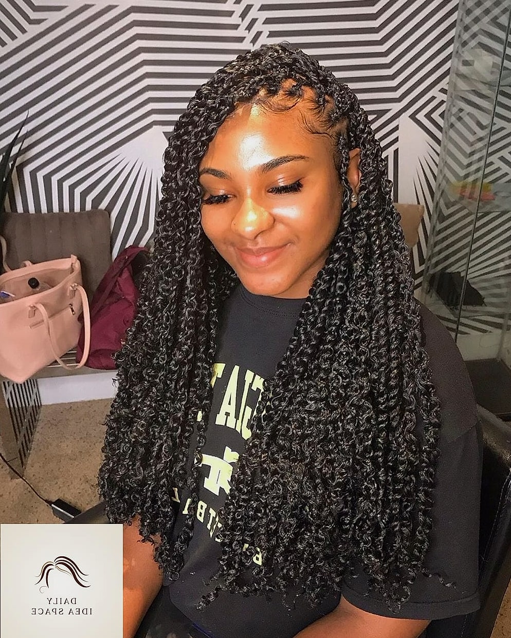 Passion Twist Half Up Half Down