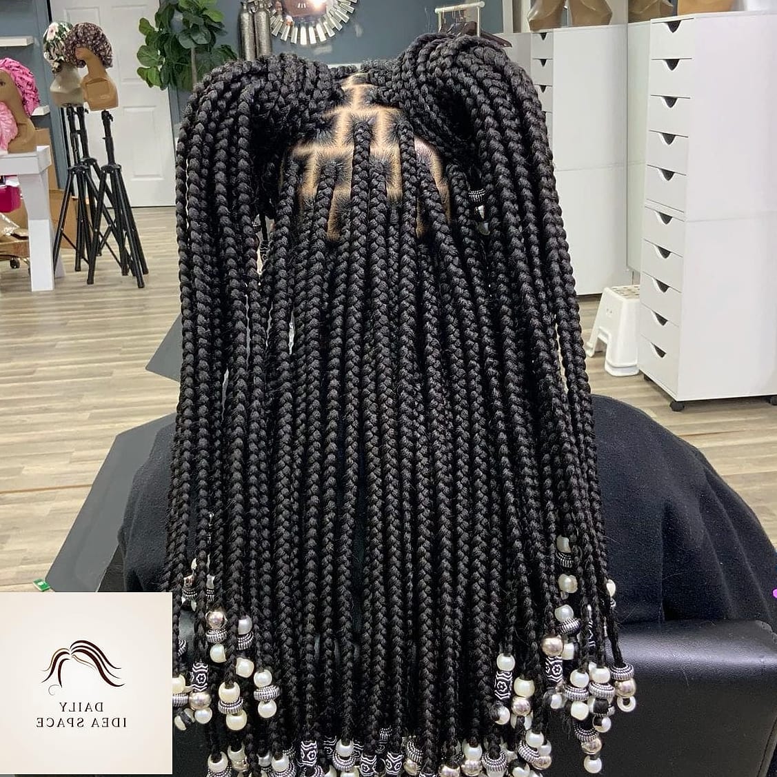 Pick and Drop Braids with Beads