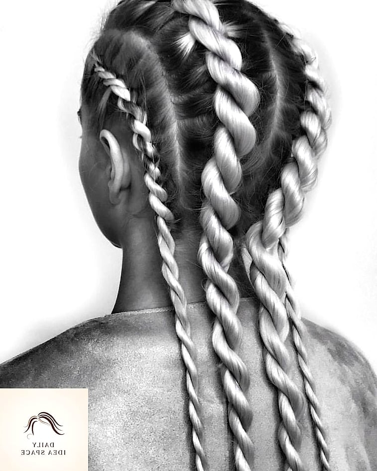20 Braids Hairstyles Ideas That Will Make You Book Your Appointment Immediately 16 Rope Braid