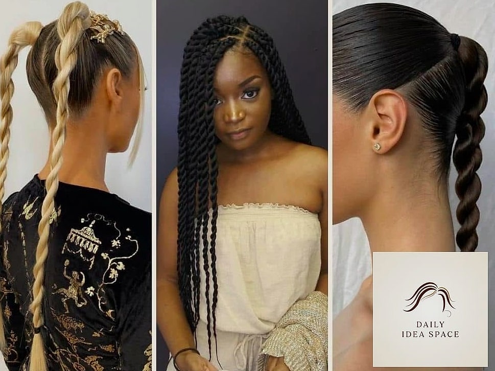 30 Easy Braided Hairstyles Ideas You Need to Try Next 22 Rope Braid Updo