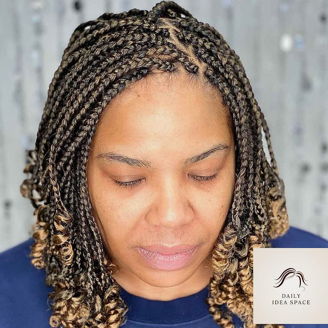 27 Short Braids Ideas Every Woman Needs to See 8 Short Braids with Natural Loose Ends