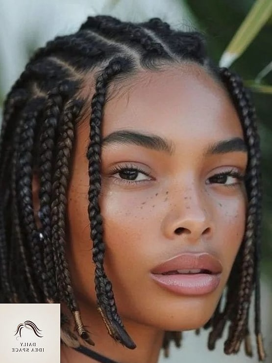Short Braids with Natural Loose Ends