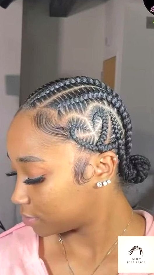 27 Short Braids Ideas Every Woman Needs to See 13 Short Feed-In Braids