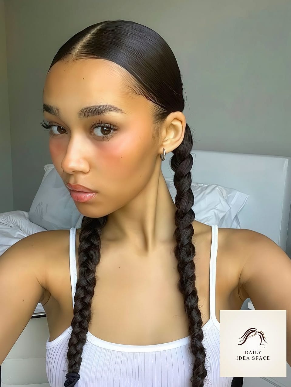 22 Two Braids Ideas That Will Transform Your Look 4 Sleek Low Braided Pigtails