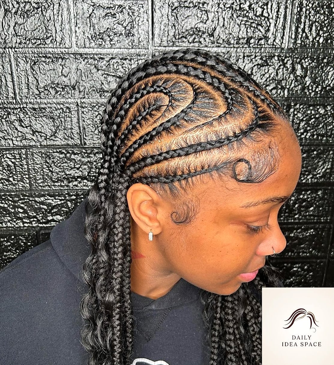 28 Stitch Braids Looks You'll Want to Screenshot Immediately 25 Stitch Braids with Layered Ends