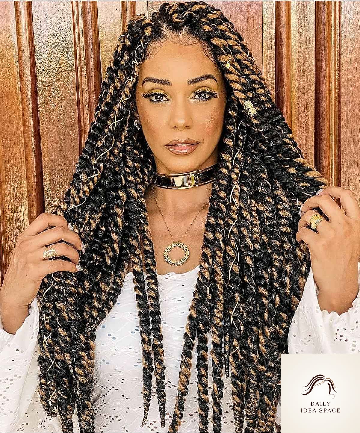 Stunning Twist Senegalese Braids