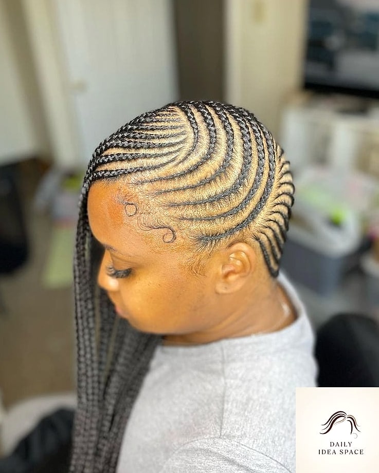 25 Trancas Afro Braids Ideas That Are Dreamy and So Inspiring 22 Trancas with Side Cornrows and Loose Back