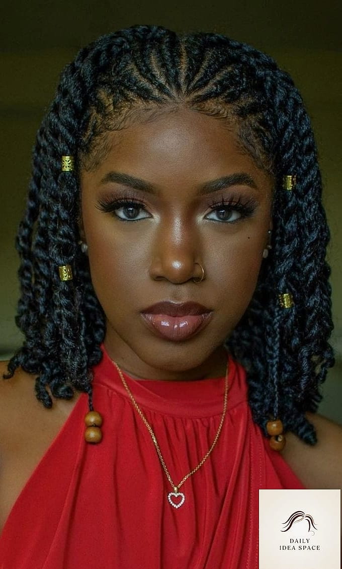 25 Trancas Afro Braids Ideas That Are Dreamy and So Inspiring 13 Trancas Updo with Twisted Bun