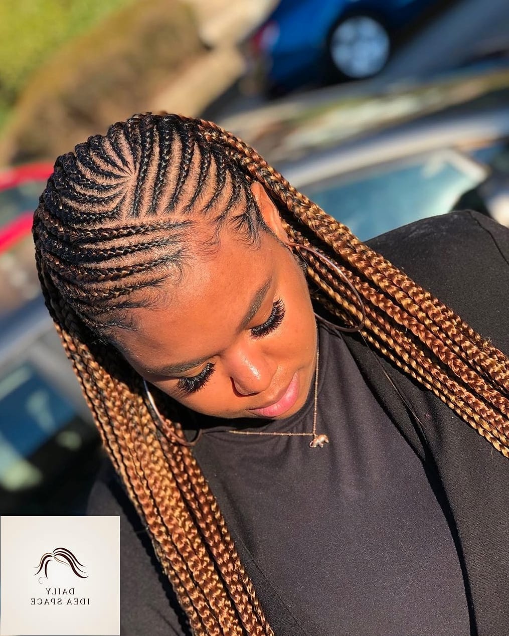 28 Braids For Black Women Looks You'll Want to Screenshot Immediately 8 Tribal Braids