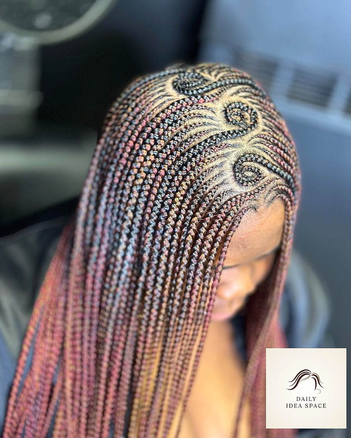 27 Scalp Braids Ideas Every Woman Needs to See 7 Tribal Braids With Curved Lines
