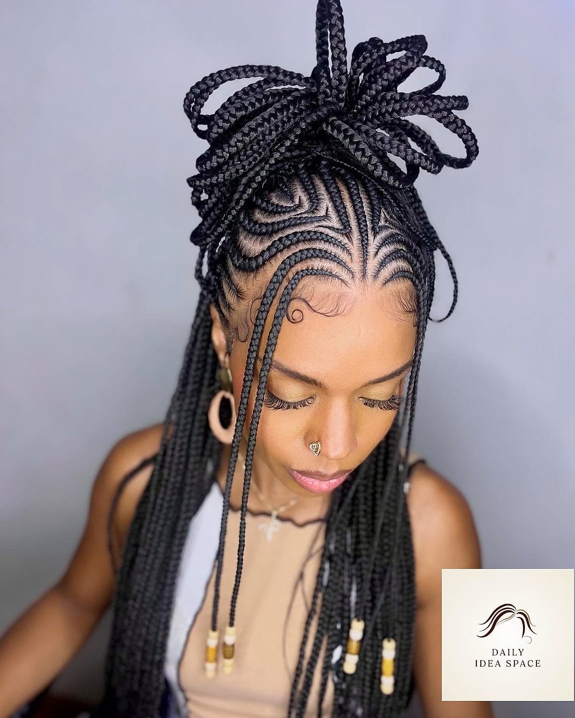 26 Cornrow Hairstyles For Black Women Ideas That Are Gorgeous and So Inspiring 9 Tribal Cornrows