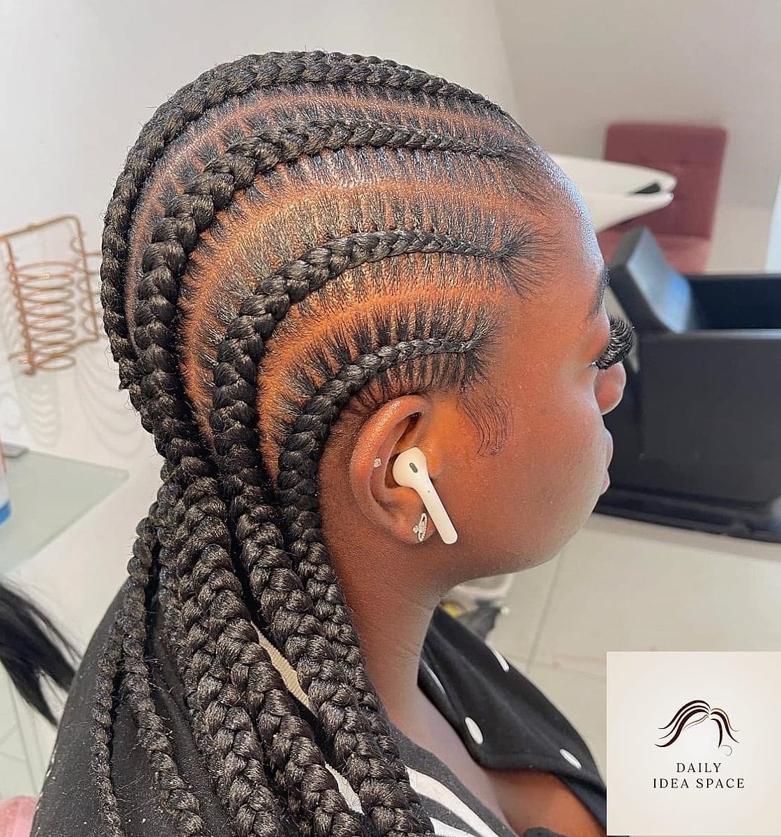 28 Stitch Braids Looks You'll Want to Screenshot Immediately 24 Tribal Stitch Braid Pattern