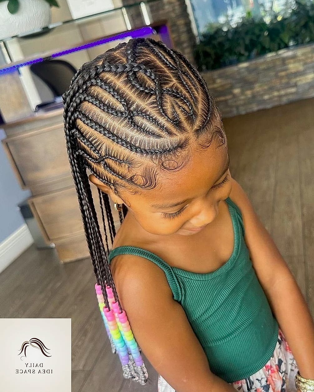 23 Braids For Kids Inspo Ideas Worth Pinning Immediately 22 Triple Braided Pigtails