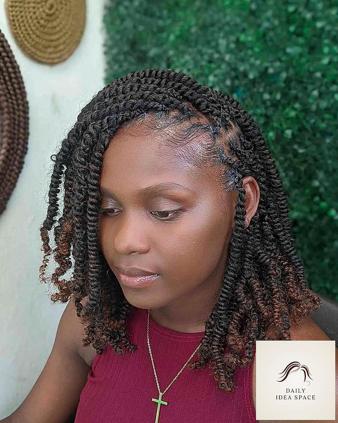 27 Hairstyles For Braids Ideas Every Woman Needs to See 14 Twisted Braid Combo