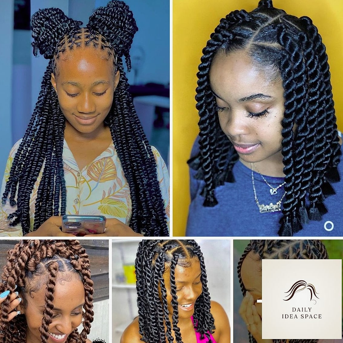 Twisted Braid Updo
