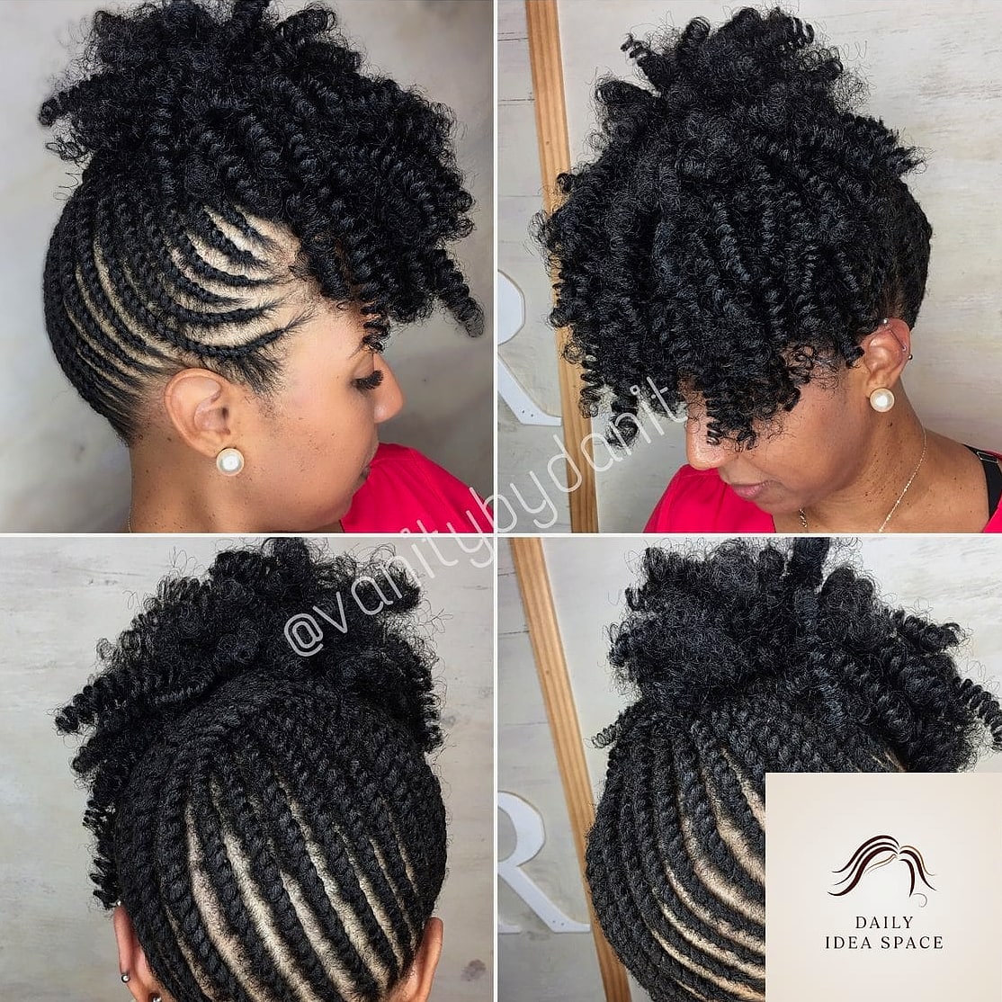 22 Twist Braids Hairstyles Ideas That Will Transform Your Look 13 Twisted Updo