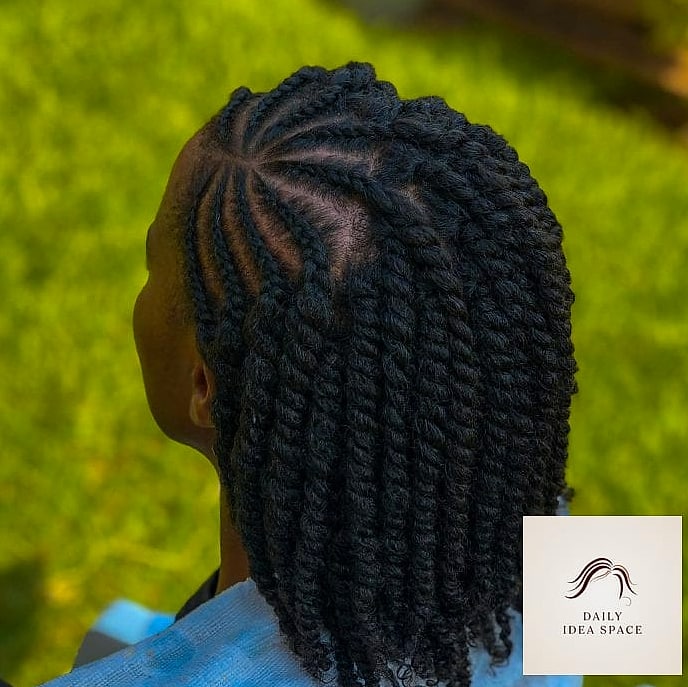 22 Twist Braids Hairstyles Ideas That Will Transform Your Look 6 Two-Strand Twist Out