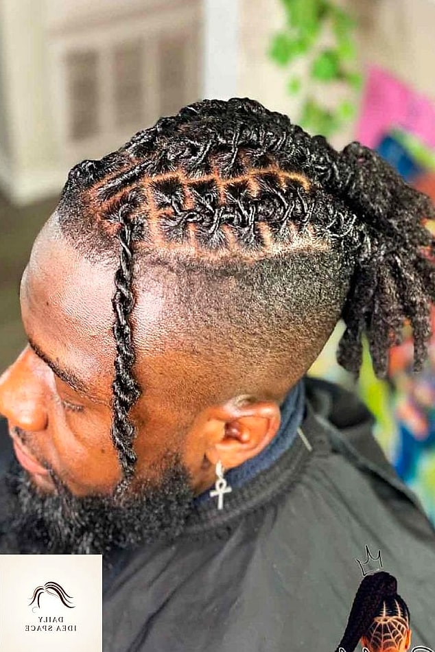 25 Braids For Men Ideas That Are Going Viral on Pinterest Right Now 9 Two Strand Twists