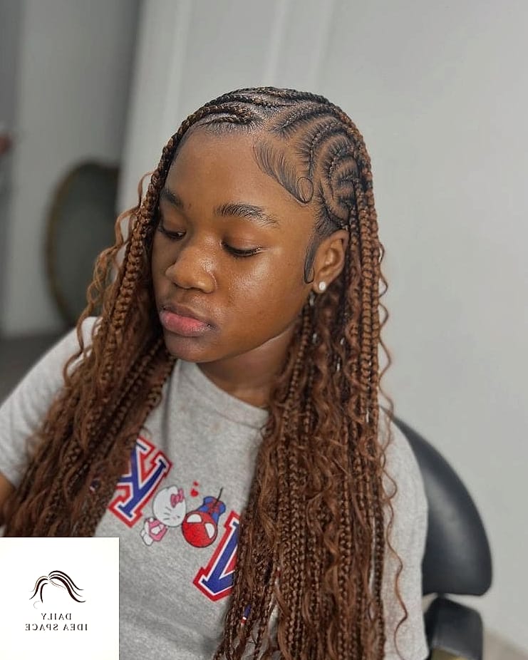 Two-Tone Lemonade Braids