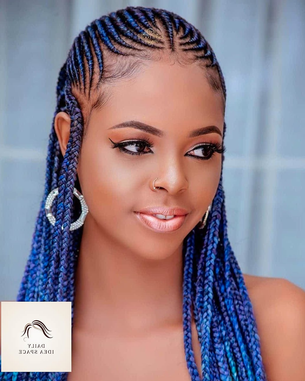 27 Cornrows Braids For Black Women Ideas Every Woman Needs to See 18 Two-Tone Cornrows with Ombre Extensions