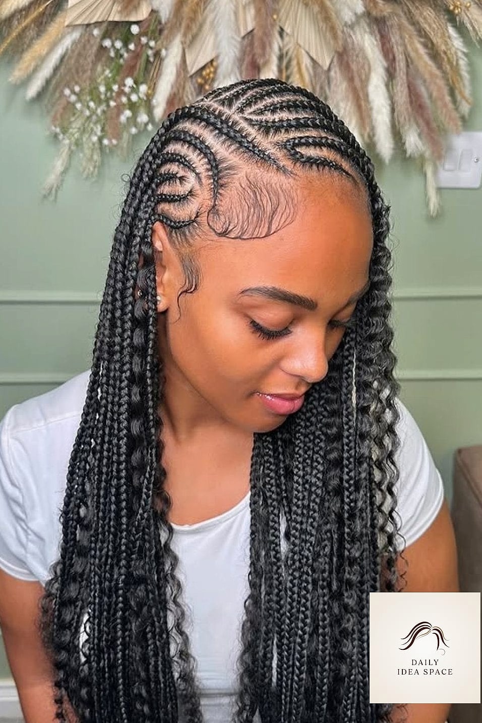 26 Fulani Braids Hairstyles Ideas That Are Gorgeous and So Inspiring 20 Two-Tone Fulani Braids