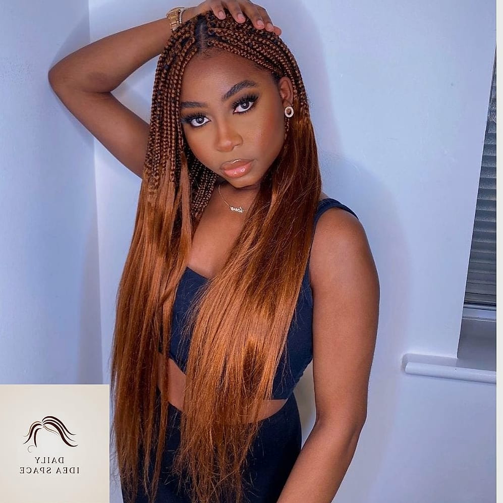 Two-Tone Pick and Drop Braids