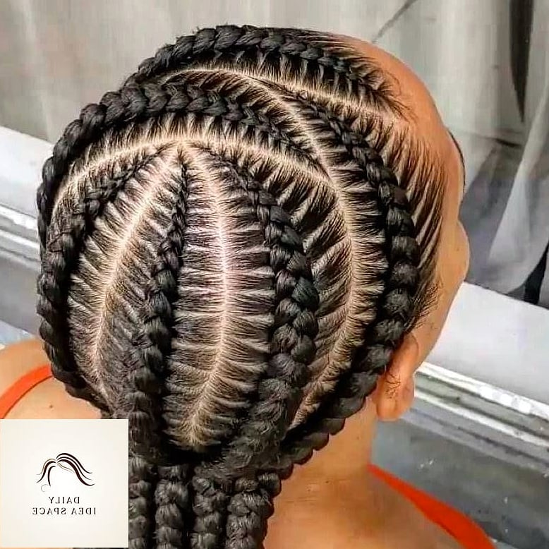 26 Cornrow Hairstyles For Black Women Ideas That Are Gorgeous and So Inspiring 17 Two-Toned Cornrows